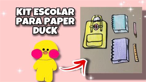 paper duck material escolar-4